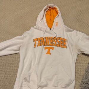 Tennessee White and Orange Hoodie
